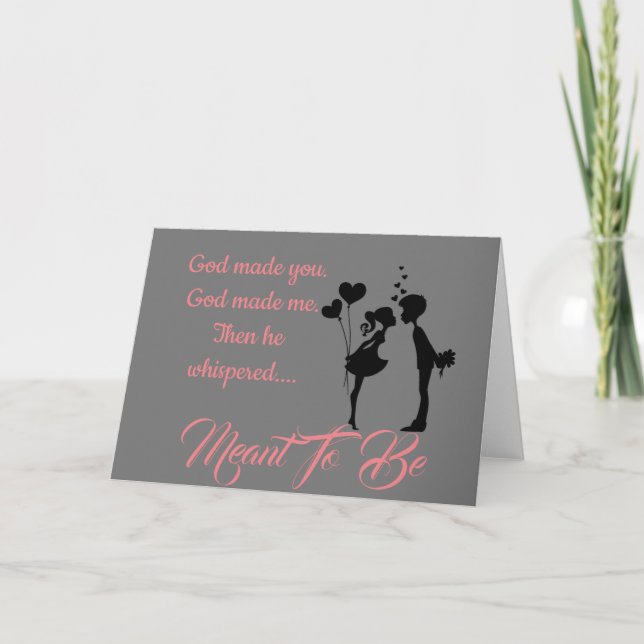 Tarjeta de amor dulce (Anverso)