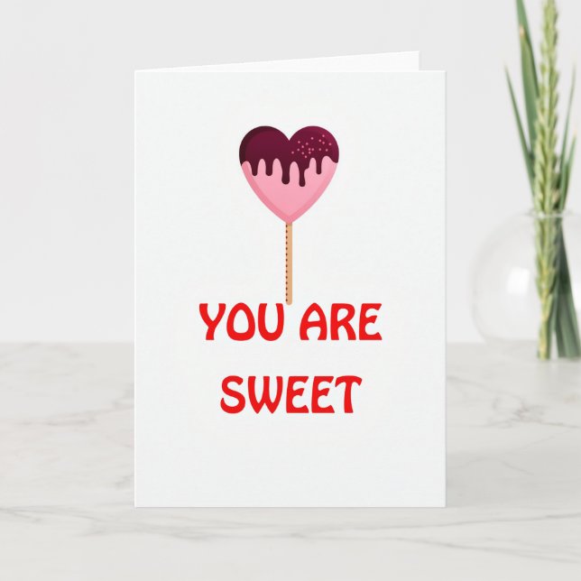 Tarjeta de Amor Dulce (Anverso)