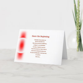 Tarjeta de amor/El día de San Valentín