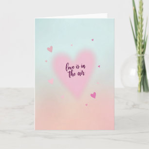 Tarjeta de Amor en el Aire