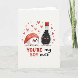 Tarjeta de Amor Eres Mi Compañero de Soya