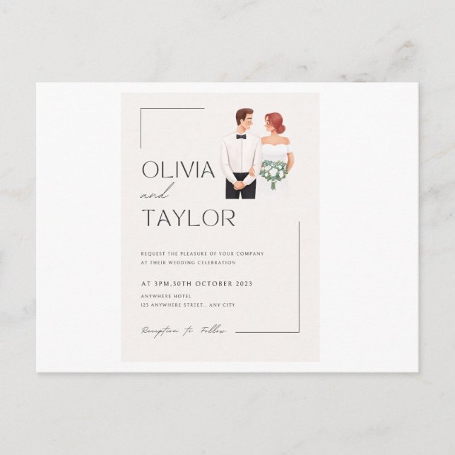 tarjeta de amor eterno Felicidades por su (Anverso)