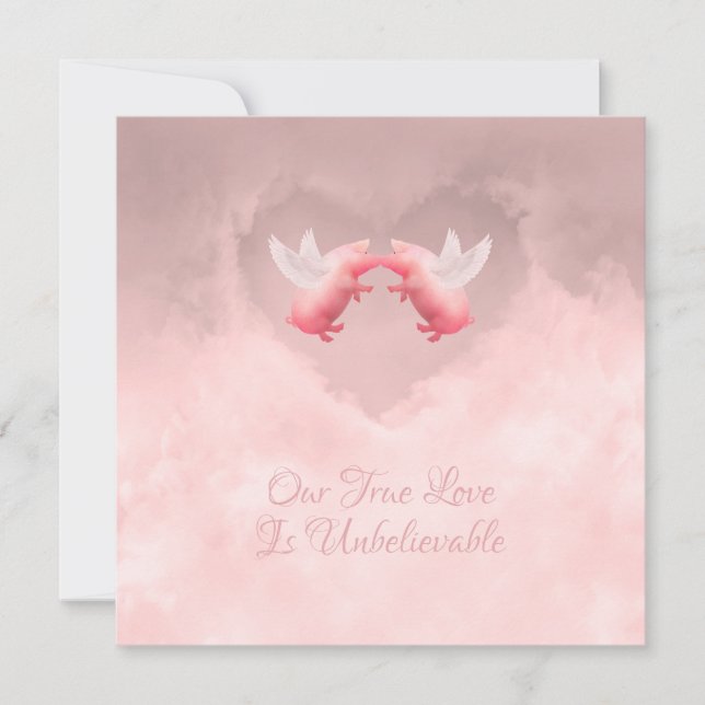 Tarjeta de amor increíble (Anverso)