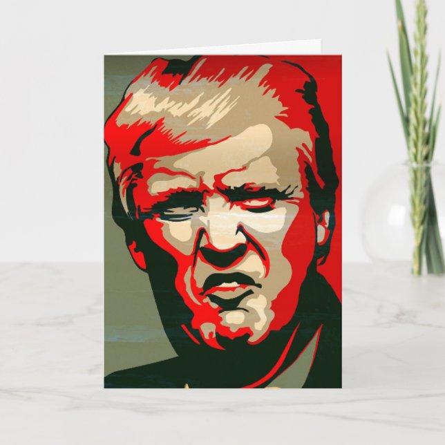 TARJETA DE AMOR MAD (TE AMO)TRUMP (Anverso)