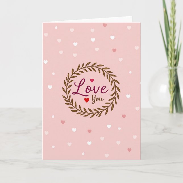 Tarjeta de amor más dulce (Anverso)