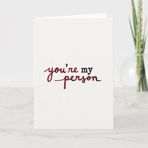 Tarjeta de Amor Mi Persona