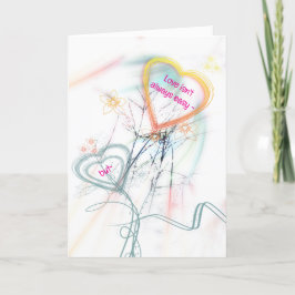 TARJETA DE AMOR NO FÁCIL ~ PERO DE TODAS LAS OCASI