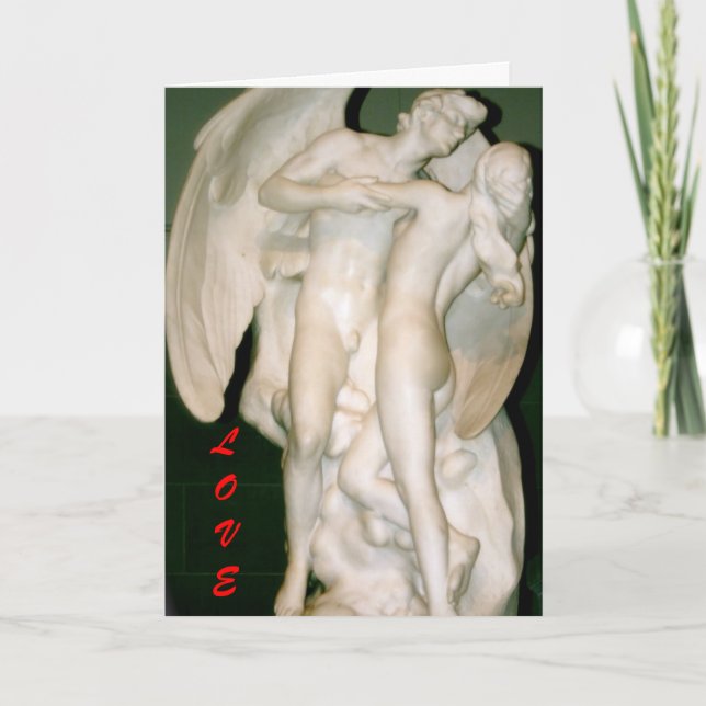 Tarjeta de amor para aniversario (Anverso)