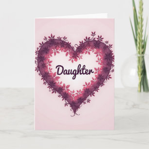 Tarjeta de Amor para Hijas Dulces