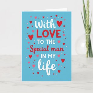Tarjeta de Amor para Hombre Especial en Mi Vida