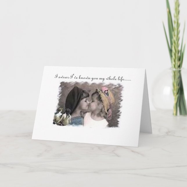 Tarjeta de amor para lesbianas (Anverso)