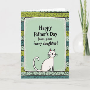 Tarjeta de amor para mascotas del Día del Padre co