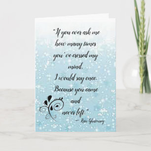 Tarjeta de amor "Perfect Together"