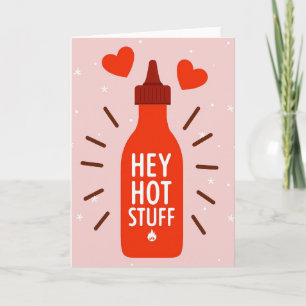Tarjeta de Amor Picante Sriracha
