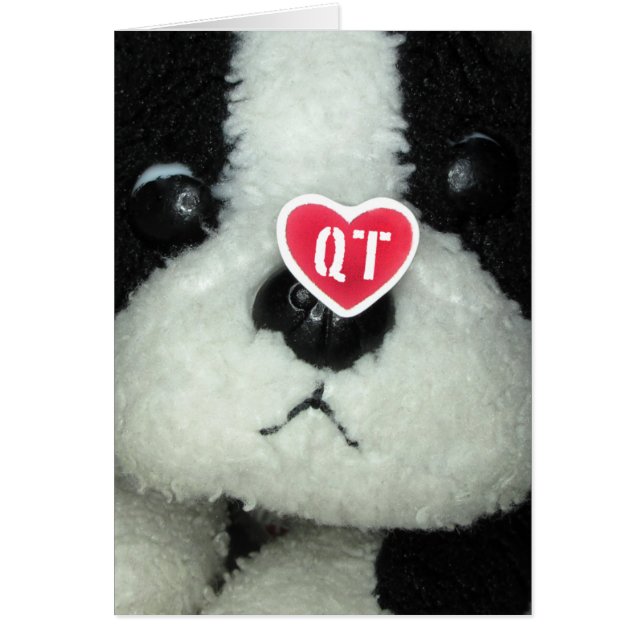 Tarjeta de amor QT (Frente)
