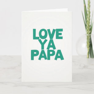 Tarjeta de amor romántico para Papá