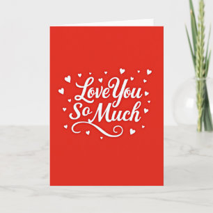 Tarjeta de amor romántico siempre