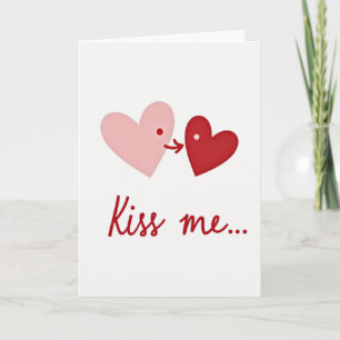 Tarjeta de Amor Simple Bésame
