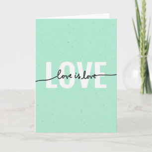 Tarjeta de Amor Simple es Amor