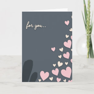 Tarjeta de amor simple para ti