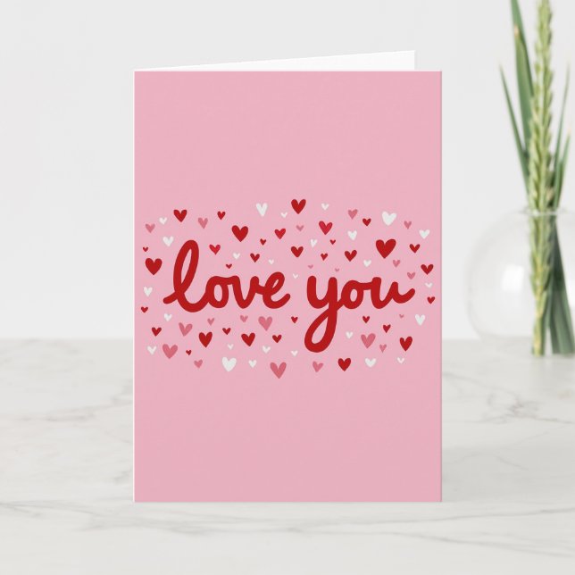 Tarjeta de amor sincero (Anverso)