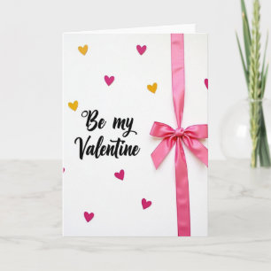 Tarjeta de amor sincero para San Valentín