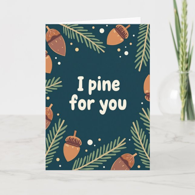 Tarjeta de Amor 'Te Anhelo' (Anverso)