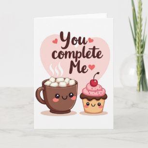 Tarjeta de Amor 'Tú Me Completas'