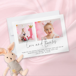 Tarjeta de amor y agradecimiento de cumpleaños mod