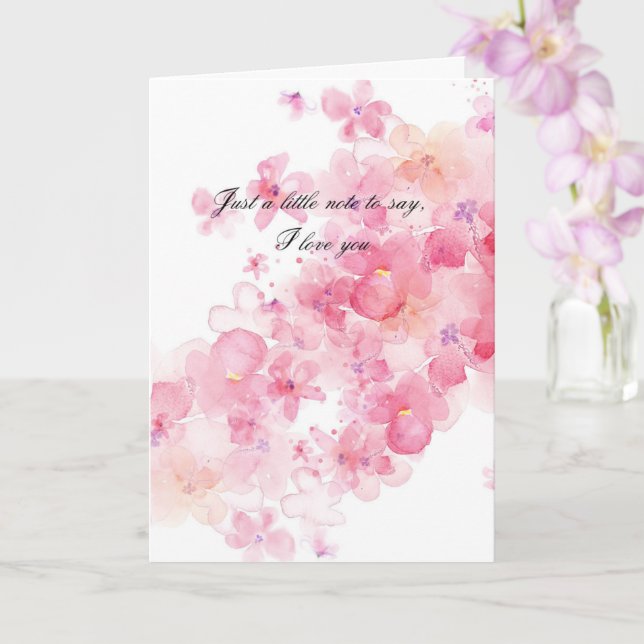 Tarjeta de Amor y Apoyo (Orquídea)