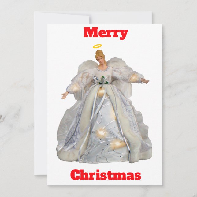 Tarjeta de Ángel de Muchas Bendiciones (Anverso)