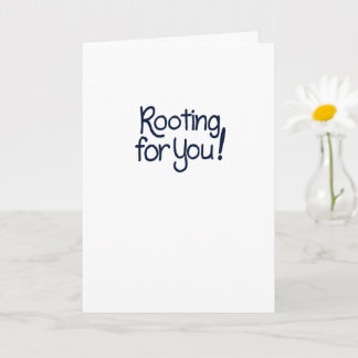 Tarjeta de ánimo con letra a mano Apoyándote