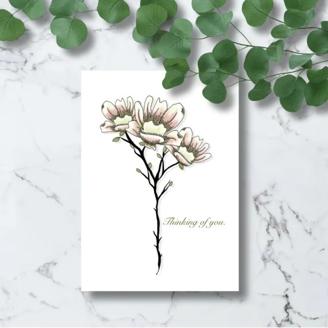 Tarjeta de Ánimo Quiet Magnolia – Botánica (Subido por el creador)