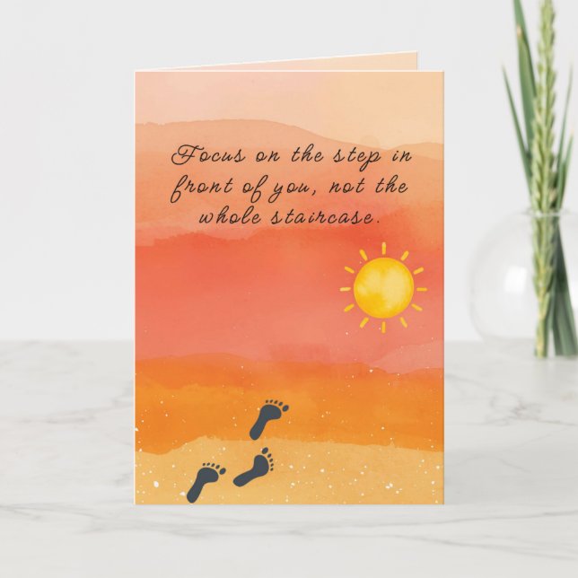 Tarjeta de ánimo y apoyo (Anverso)