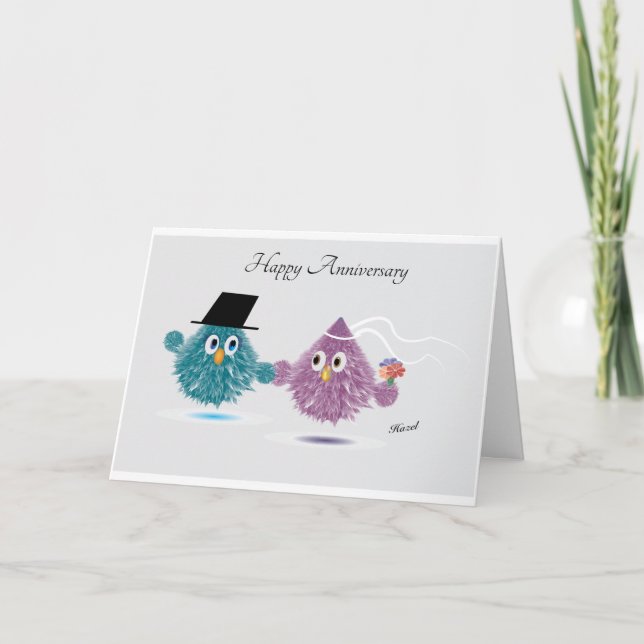 Tarjeta de aniversario (Anverso)