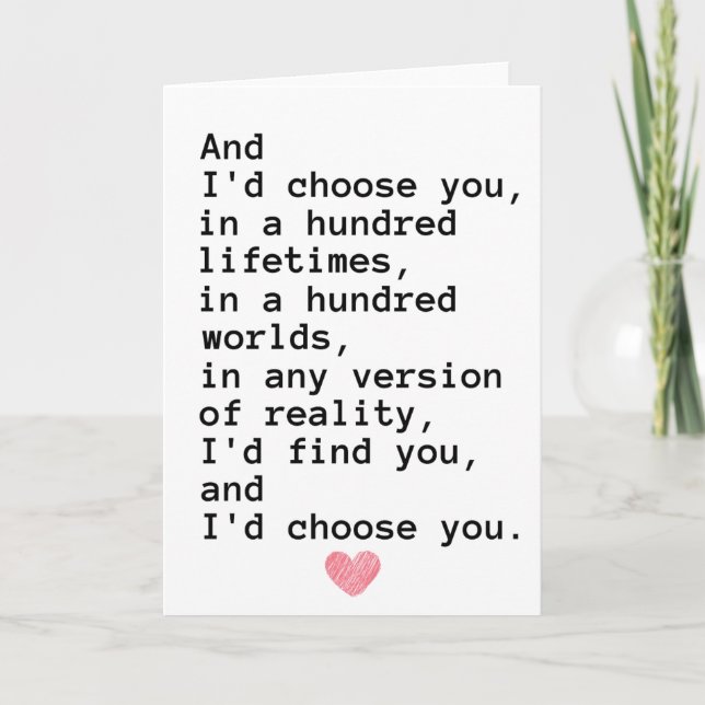 Tarjeta de Aniversario (Anverso)