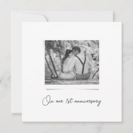 Tarjeta de aniversario