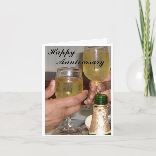 Tarjeta de aniversario afroamericana (Anverso)