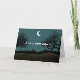 TARJETA DE ANIVERSARIO/AMOR DE LA LUNA PROMETIDA