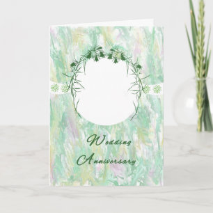 Tarjeta de aniversario añada tu propia imagen