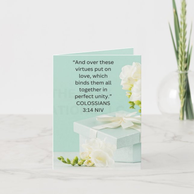 TARJETA DE ANIVERSARIO boda 2 (Anverso)