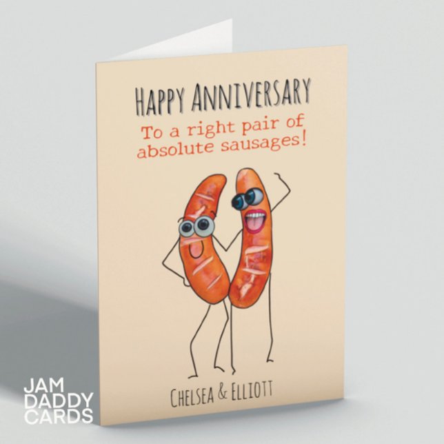 Tarjeta de aniversario Cheeky (Subido por el creador)