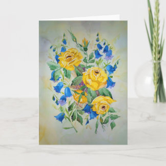 Tarjeta de aniversario con poema de amor dentro