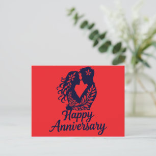 Tarjeta de aniversario Cricut Happy Aniversario