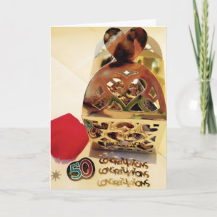 Tarjeta de aniversario de 50 años