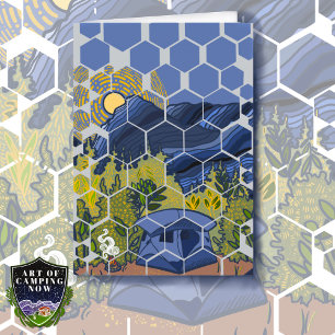 Tarjeta de aniversario de amante de la naturaleza