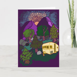 Tarjeta de aniversario de amante de la naturaleza