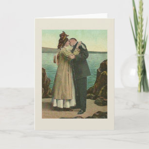 Tarjeta de Aniversario de Beso de Victoria