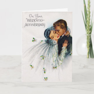 Tarjeta de Aniversario de Boda