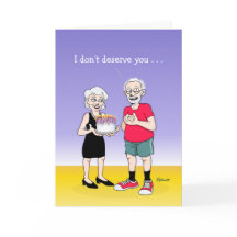 Tarjeta de aniversario de boda "Así es la vida"